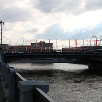 Малый Устьинский мост, река Яуза и река Москва