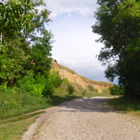 Дорога до  села