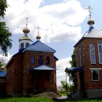 Будівництво Покровської церкви.