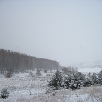 Берсениха,Гарной дол,первый снег