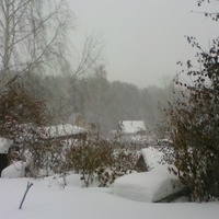 Снежный декабрь в Новоильинске. 2016.