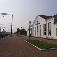 Залізничний вокзал Фундукліївка, смт. Олександрівка.