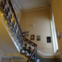 Лестница в парадной музея-квартиры Блока