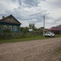 Центральная улица деревни