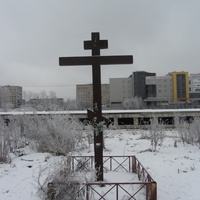 Памятный крест на пр. Стачек