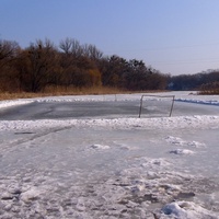 Хокейна площадка на Тясмині.