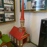 Музей истории Кронштадта. Макет лютеранской церкви Святителя Николая