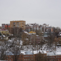 Вид на город от стен Кремля.