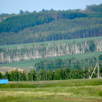окраина села Новосеменкино
