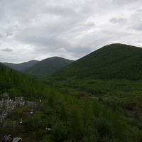 Ыныкчан, Вид от кладбища, 2006 год