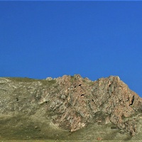 Узурские скалы над заливом Хага-Яман. Северо-восточный берег Ольхона.