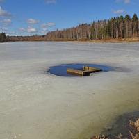 Озеро в Гостилицах