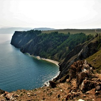 Байкал. Залив Шунтэ. Северо-восток Ольхона.