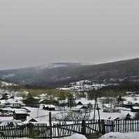 Посёлок зимой