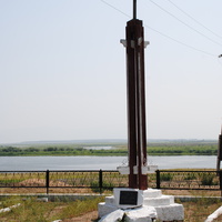 Крест на месте закладки Баргузинского острога.