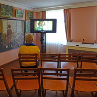 В музее-усадьбе "Рождествено"