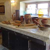 В музее-усадьбе "Рождествено". Кухня.