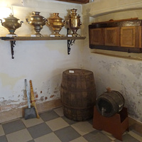 В музее-усадьбе "Рождествено". Кухня.