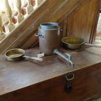 В музее-усадьбе "Рождествено". Кухня.