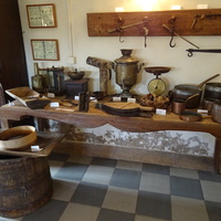 В музее-усадьбе "Рождествено". Кухня.