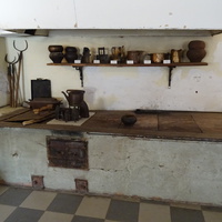 В музее-усадьбе "Рождествено". Кухня.