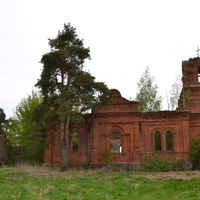 Колокольня, трапезная и часть деревянной церкви Троицы 1887-1904 гг.