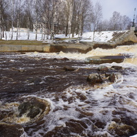 Сток с плотины Де Волана.