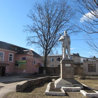 Сольцы, памятник В.И. Ленину