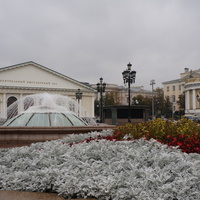 Манежная площадь, фонтан Купола