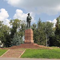 Памятник И.В.Мичурину.  Мичуринск. Тамбовская область