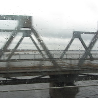 Савино. Река Вишера. Мост
