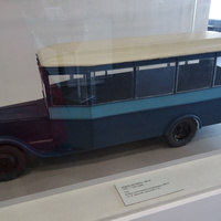 Музей "Дорога Жизни". Модель автобуса ЗИС-8