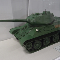 Музей "Дорога Жизни". Модель танка Т-34