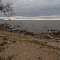 Нижний парк. Берег Финского залива.