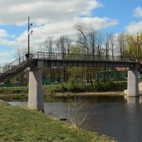 Мост через реку Ижору