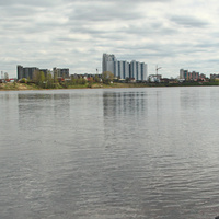 Вид на посёлок имени Свердлова
