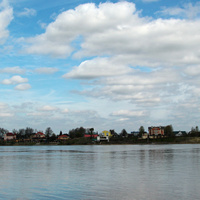 Вид на посёлок имени Свердлова
