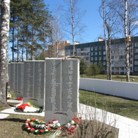 Обелиск на месте захоронения воинов, погибших в Великой Отечественной войне
