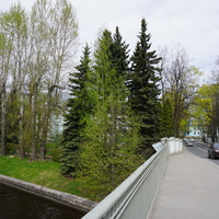 На проспекте Динамо.