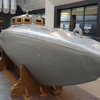 Центральный Военно-Морской музей. Подводная лодка Джевецкого.