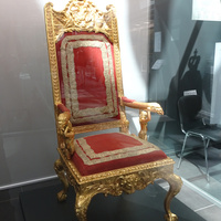 Центральный Военно-Морской музей. Морской трон Екатерины II.