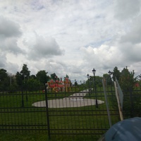 Детская площадка на территории церкви