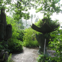 Париккала. Парк скульптур "Патсаспуйсто" (Мистический лес)-скульптор Вейё Рёнккёнэн