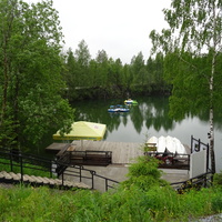 Горный парк Рускеала. Озеро Монферрана.