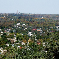Вид с Крепостной горы в северном направлении. 07.10.2009г.