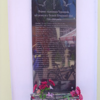 Мемориальная доска морякам-подводникам Черкасчины,погибших в войне 1941-45 г.
