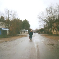 Одна из улиц посёлка Кубринск.