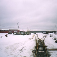 Станция Семигородняя. Вид из восточной горловины. 21.03.2004