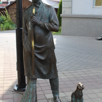 Белгород. Скульптура "Дворник".