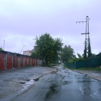 Полянская улица, гаражи